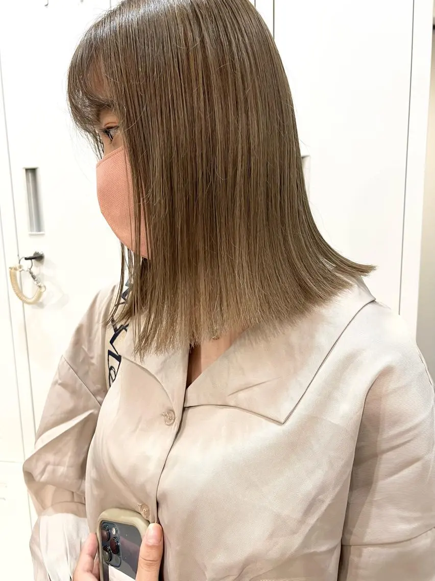 ミディアム ヘアカラー トリートメント KYOKO 【Bear】のヘアスタイル