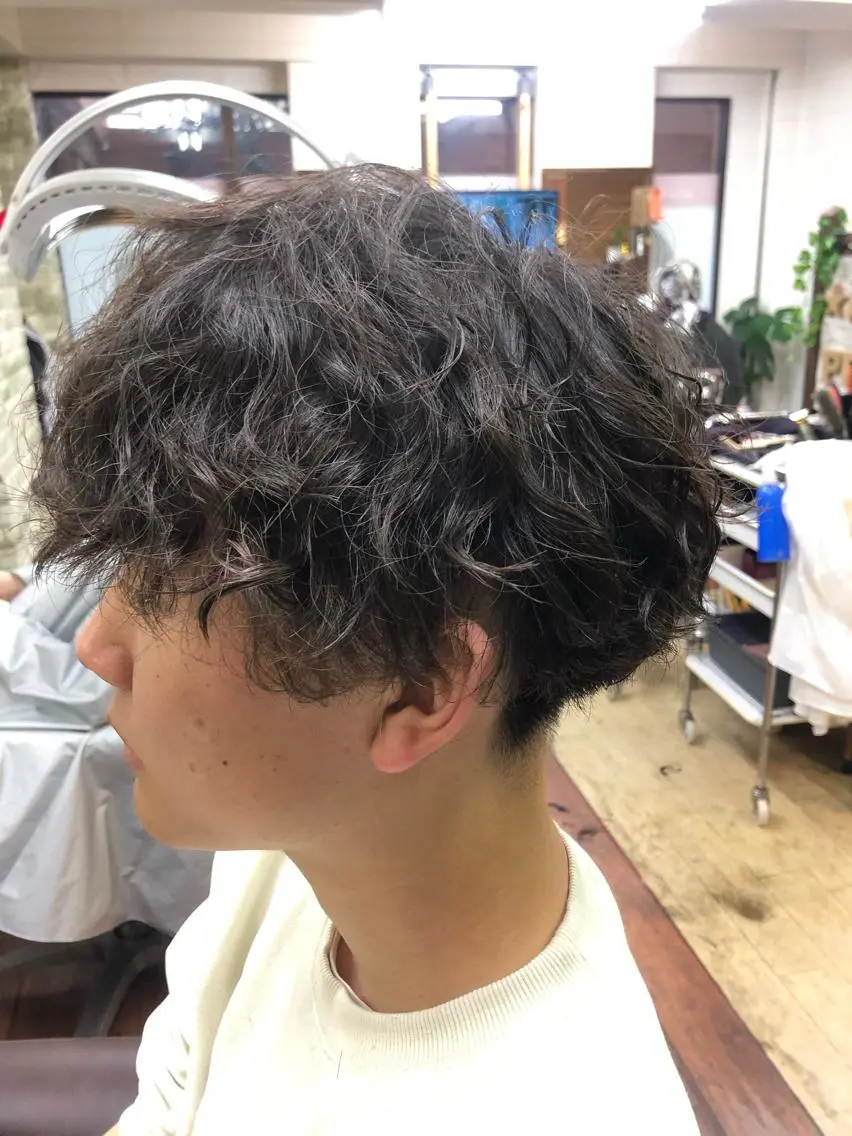 パーマ キセ ワカナのヘアスタイル