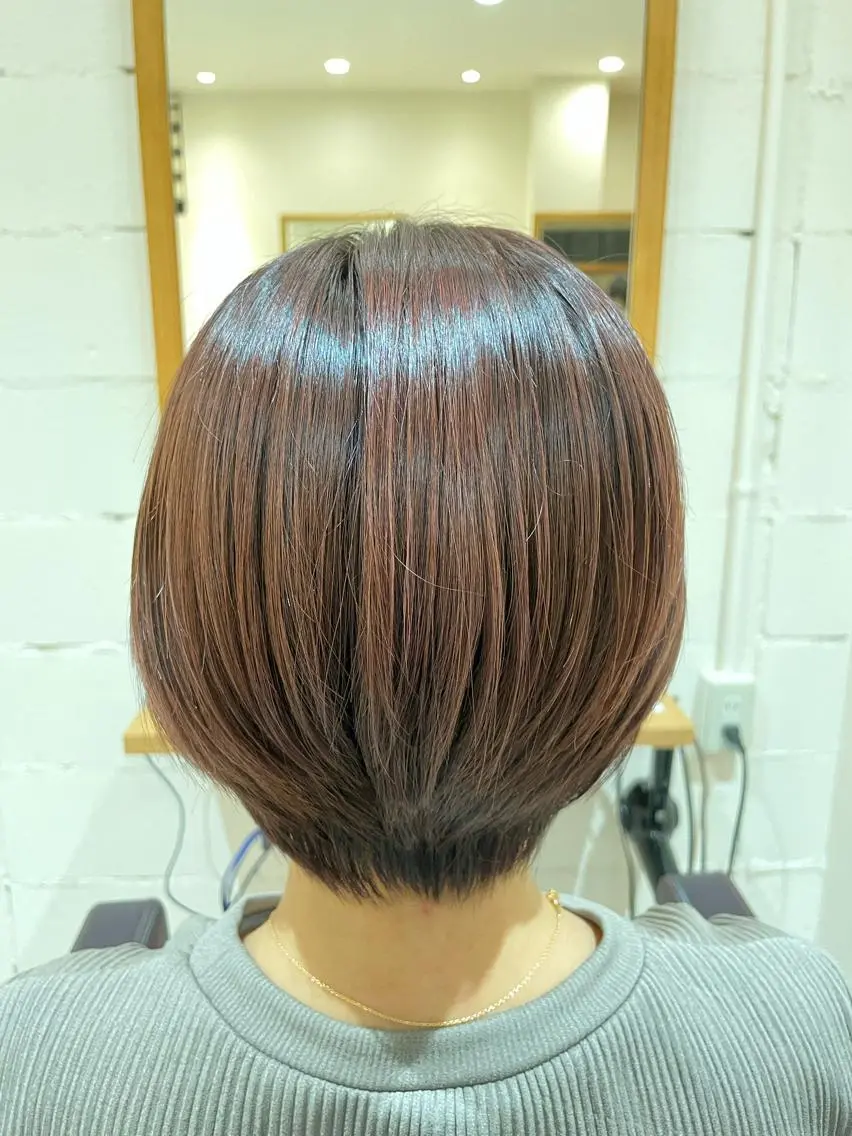 ショート カラー ショートヘア 小顔カット ショート/酸スト/ 髪質改善/小林のヘアスタイル