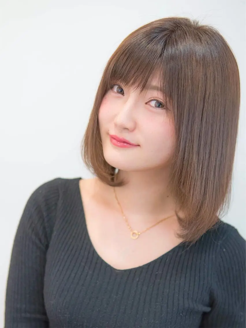 ミディアム 永野 良一のヘアスタイル