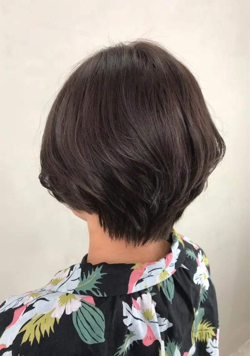 ショート ハンサムショート ショートヘア yui .のヘアスタイル