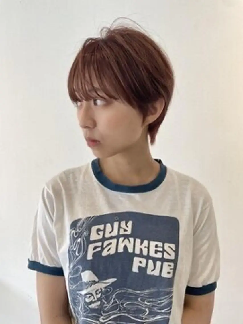 ショート Mika Haraguchiのヘアスタイル