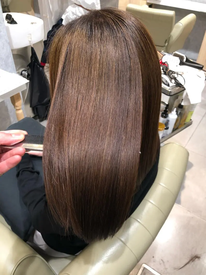 ミディアム 【髪質改善特化･ 福田航洋】のヘアスタイル
