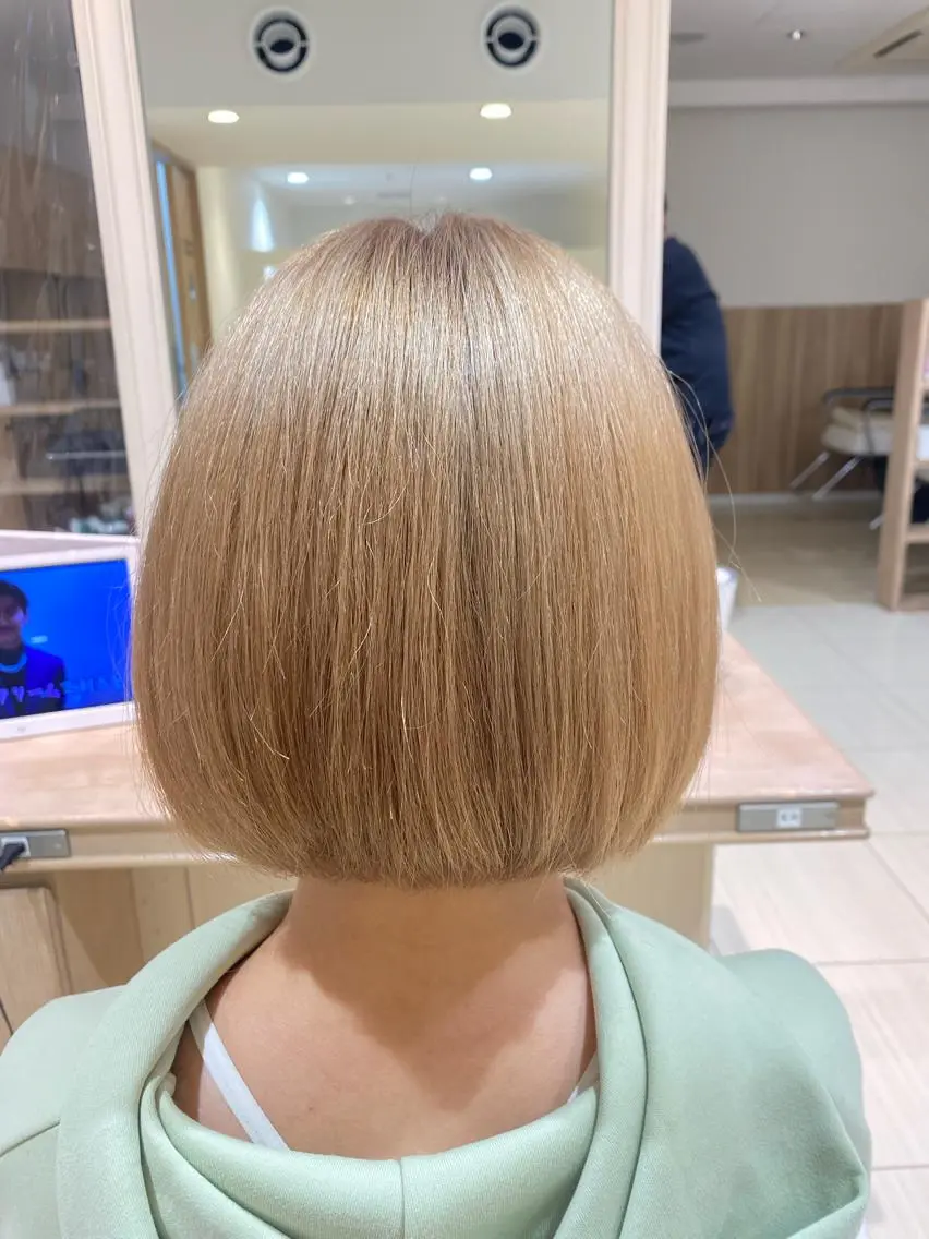 ショート カラー 大人髪質改善/ 源美晴のヘアスタイル