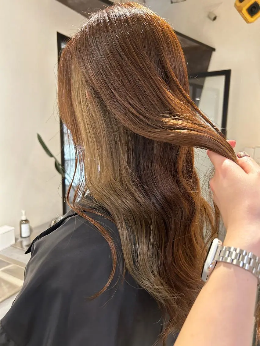 ロング SHINDO MIYUのヘアスタイル