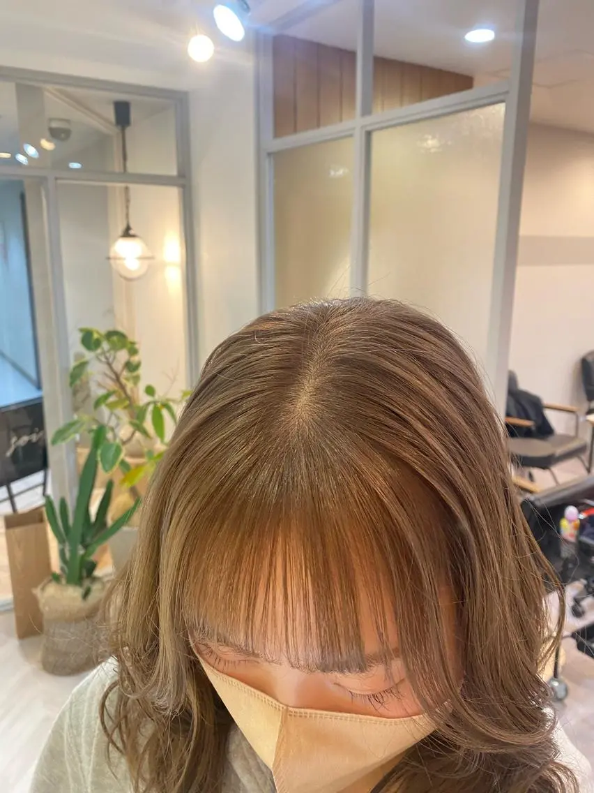 セミロング カラー 美髪/透明感カラー reikoのヘアスタイル