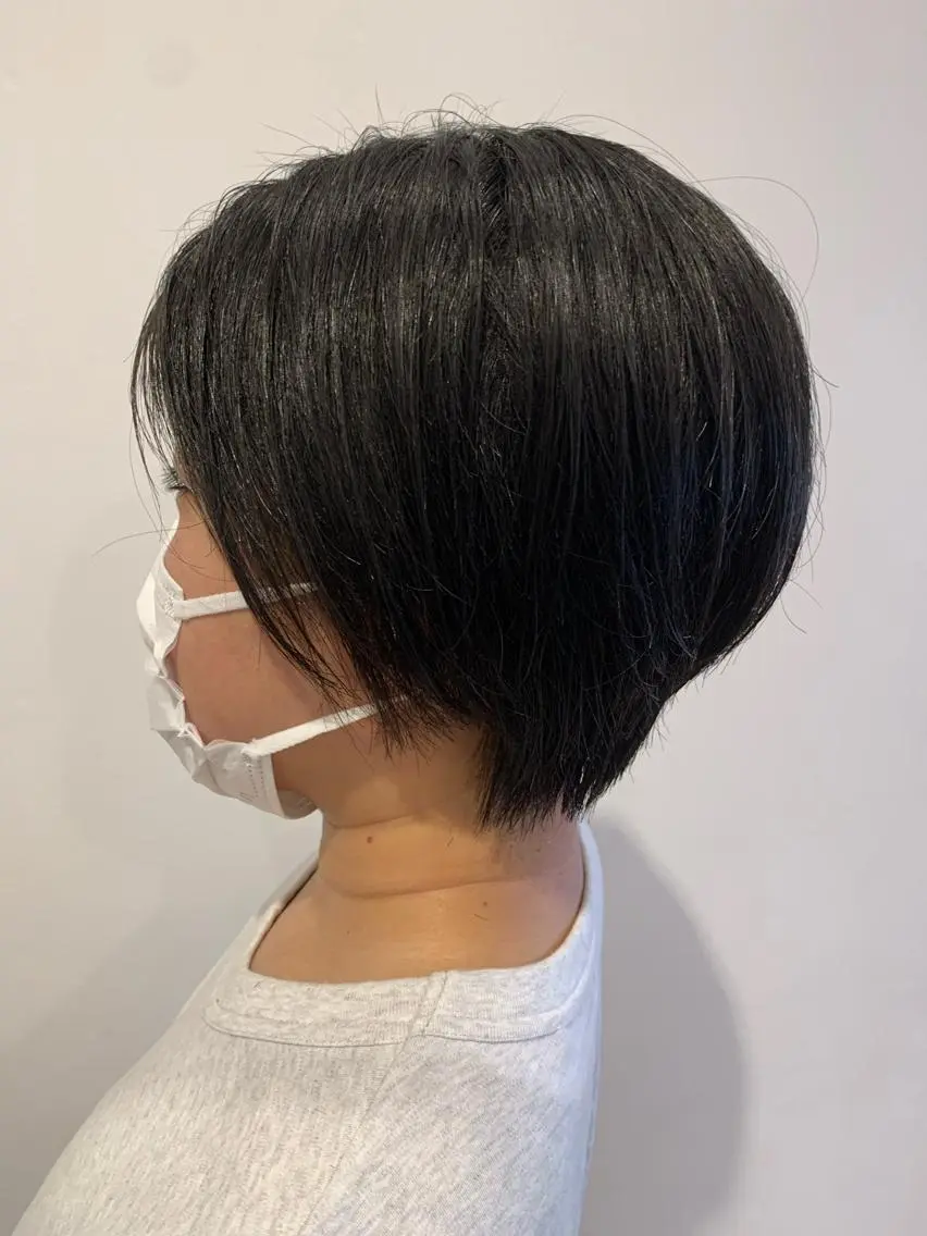 ショート ショートヘア 多田 彩香のヘアスタイル