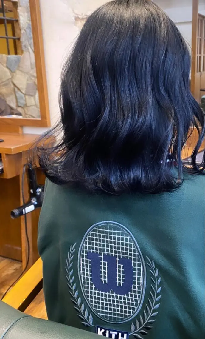 ミディアム マンツーマン 美容師💚コウブチのヘアスタイル