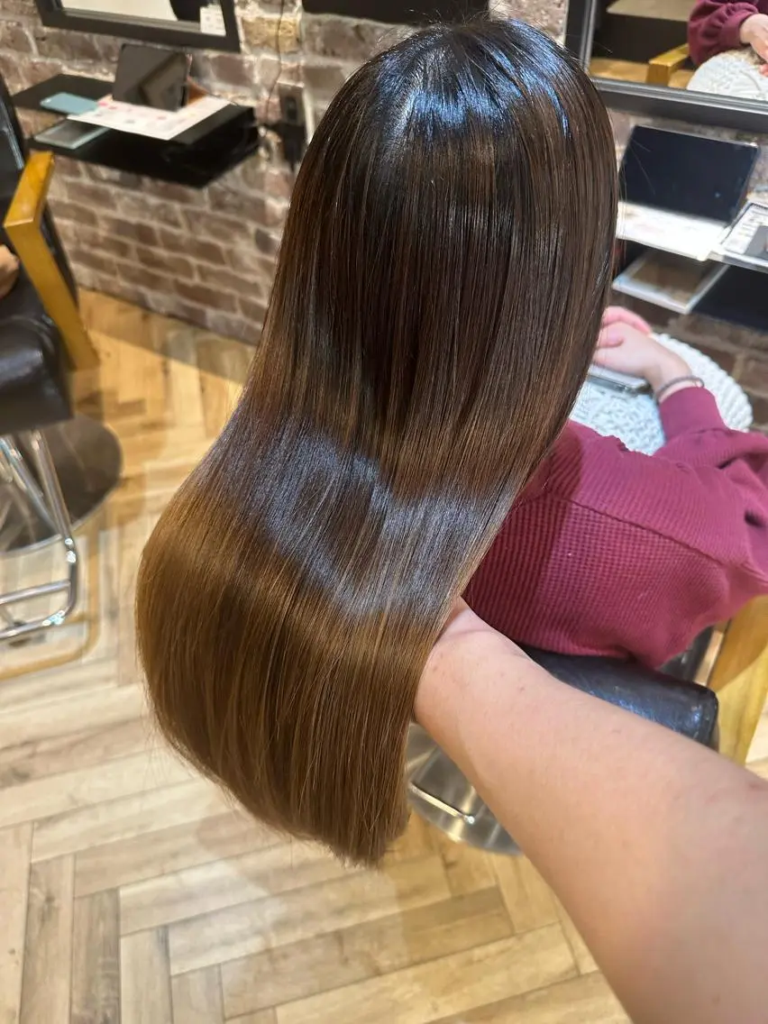 セミロング トリートメント 大内田 凌馬のヘアスタイル