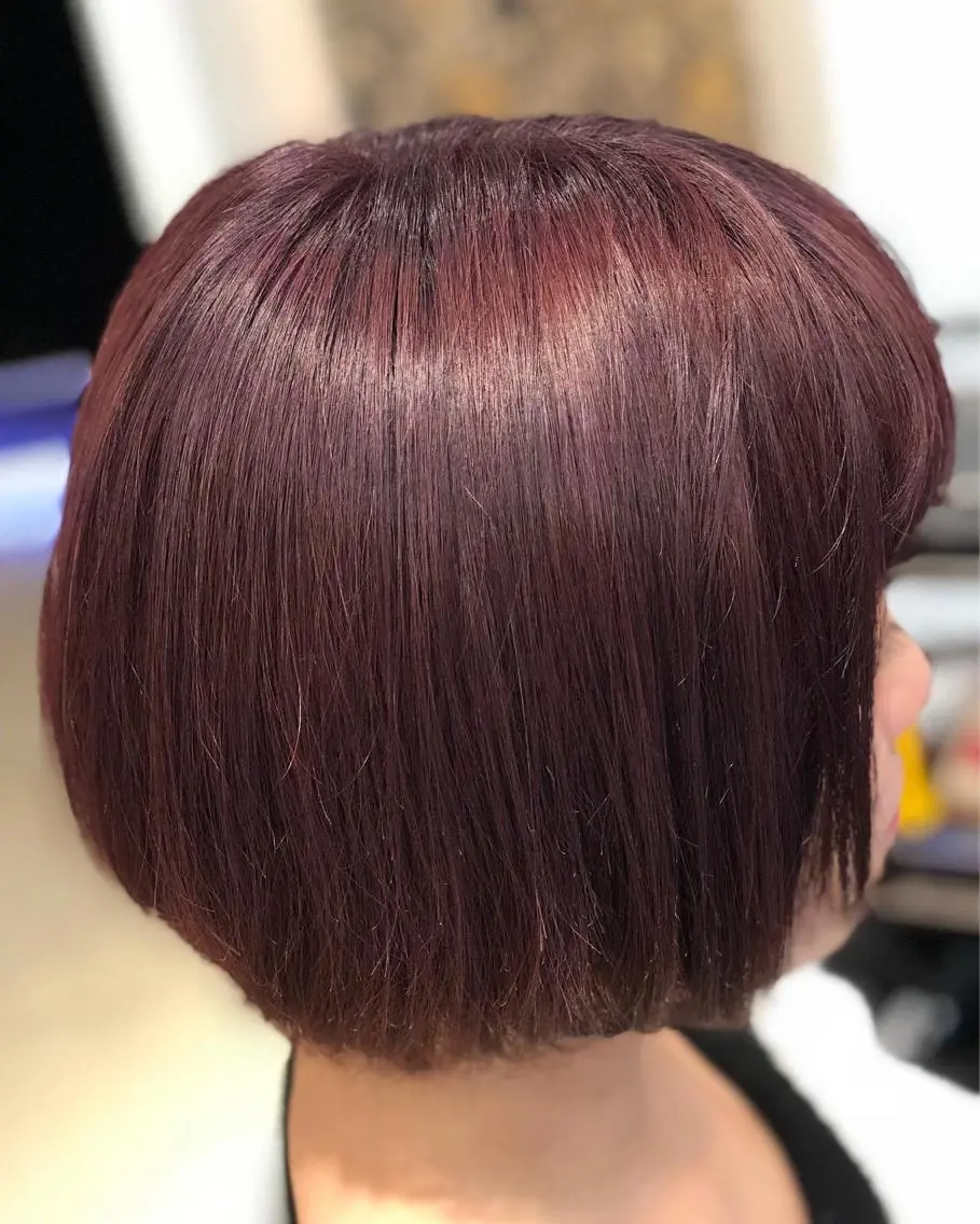 ミディアム カラー レッドカラー 羽澤 亨威【髪質改善】のヘアスタイル