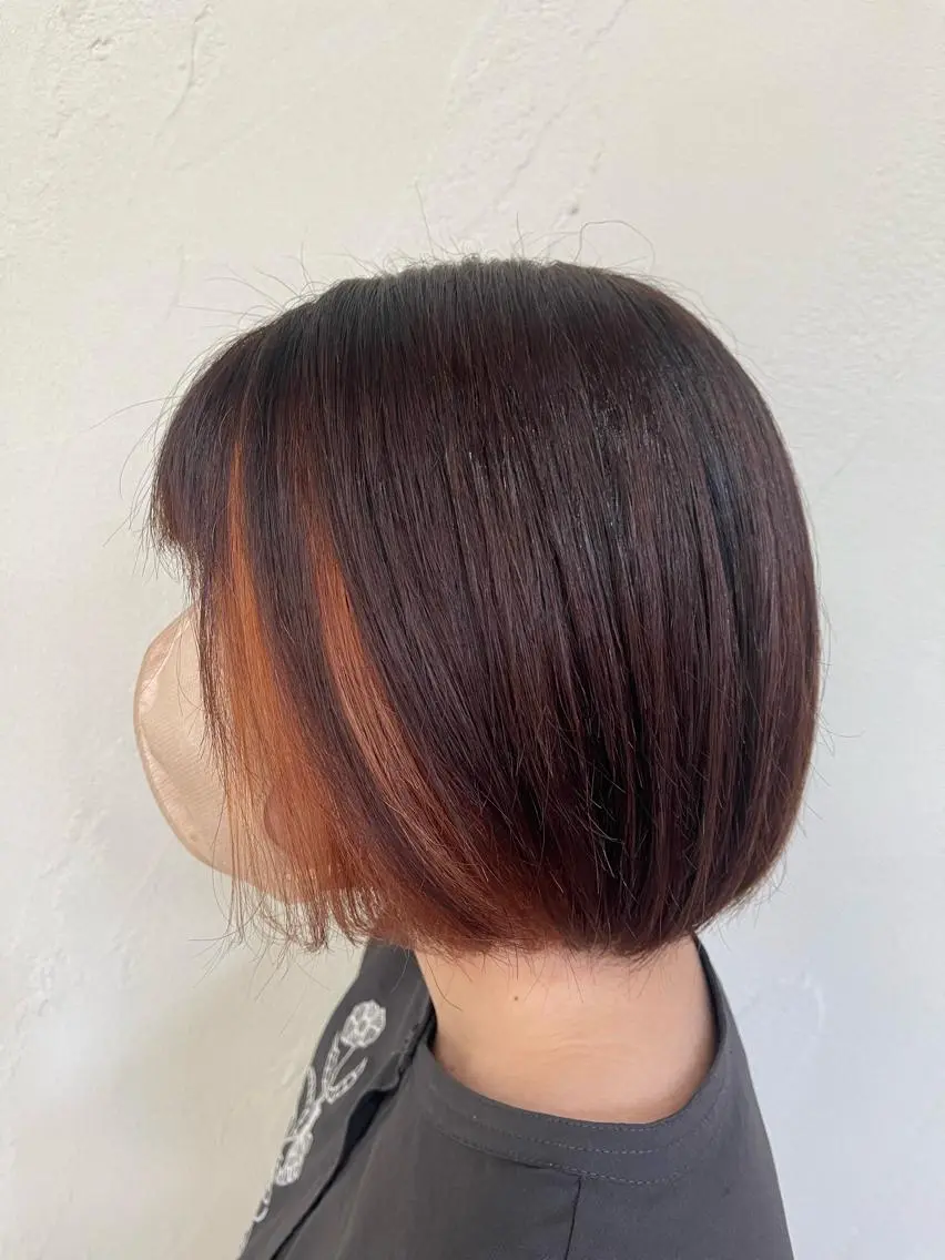 ショート カット トリートメント 関根 沙季のヘアスタイル