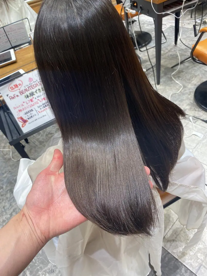 ミディアム トリートメント 新宿　ショート・ボブ カットモデル募集のヘアスタイル