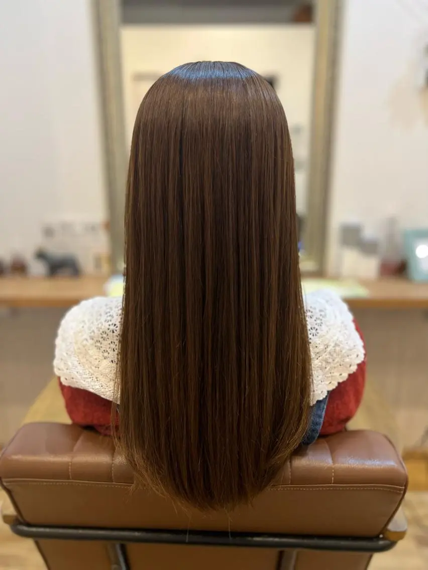 ロング カラー アッシュ 🐰ハイトーンカラー 畠山 渡🐰のヘアスタイル