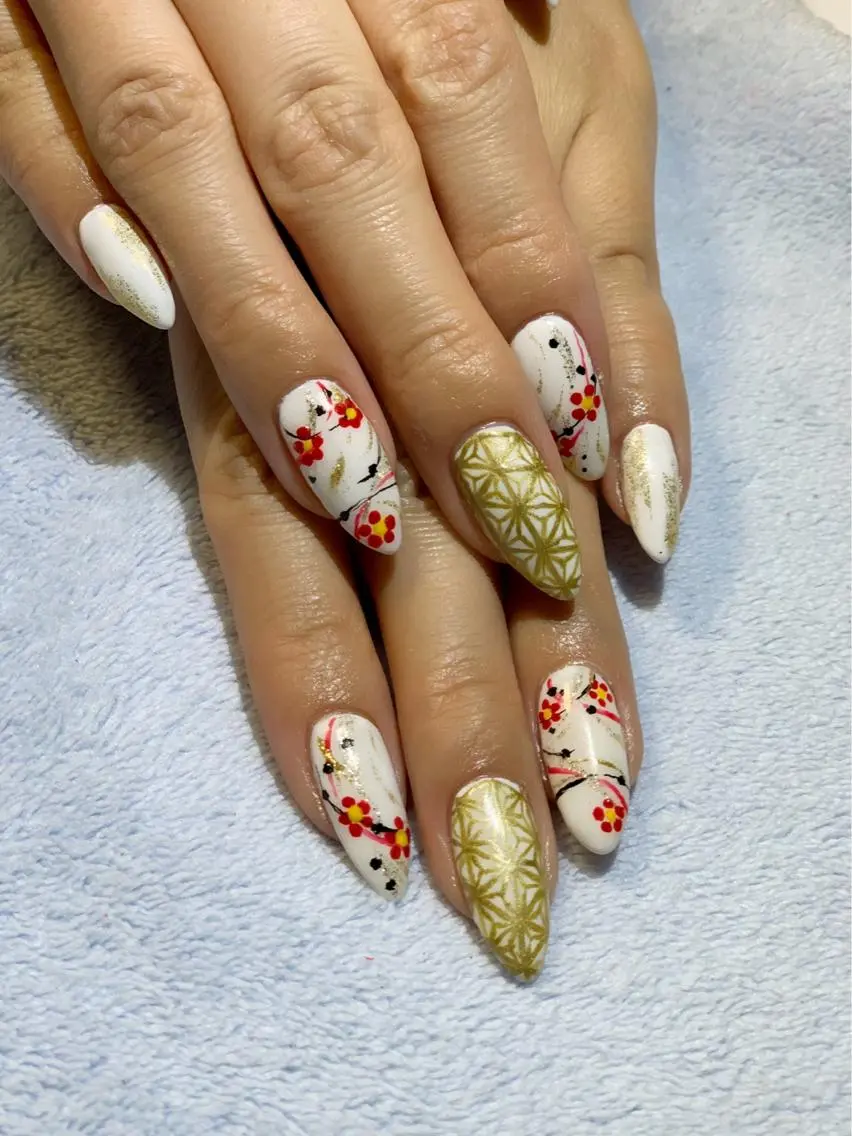 ネイル ハンドネイル Ryu-nail 對馬　琴美のネイルデザイン