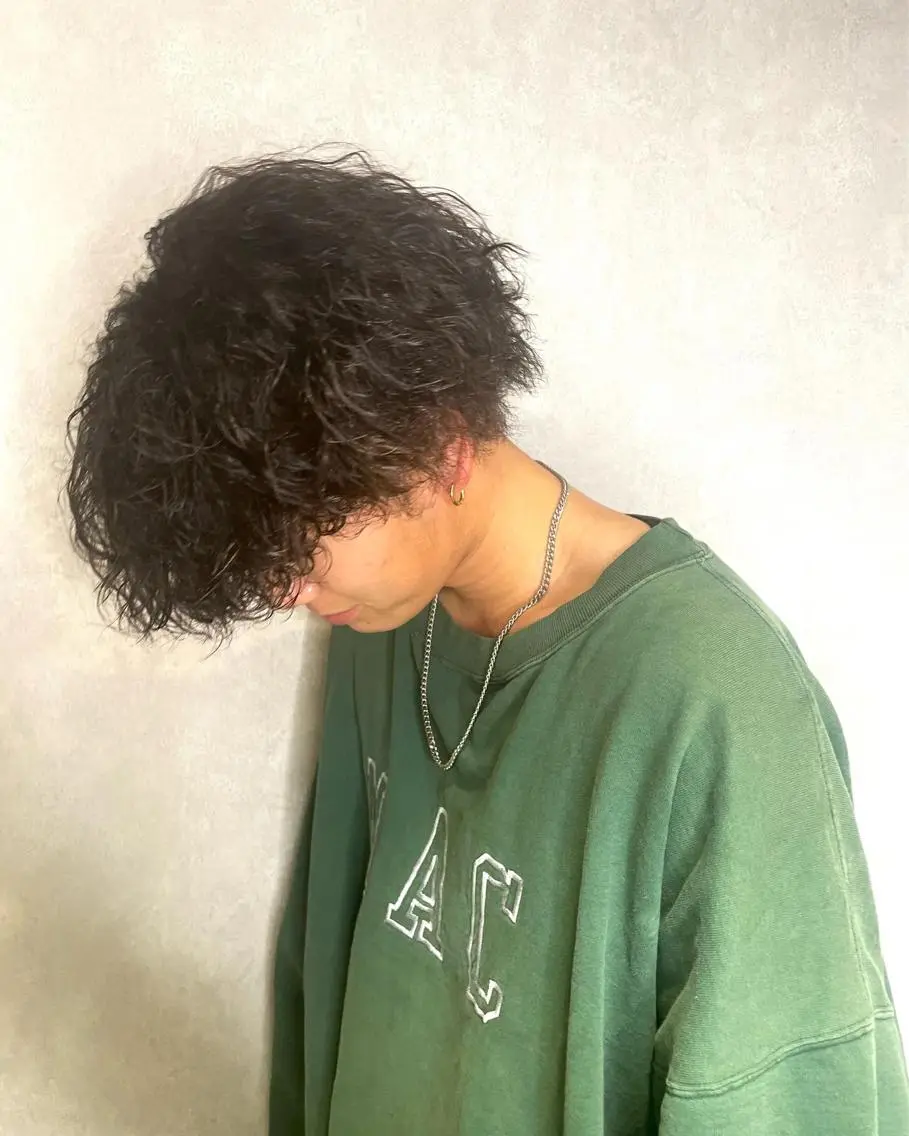 パーマ メンズ メンズパーマ ツイストスパイラルパーマ スパイラルパーマ HIBIKI/原宿 ハッシュカット🪄のヘアスタイル