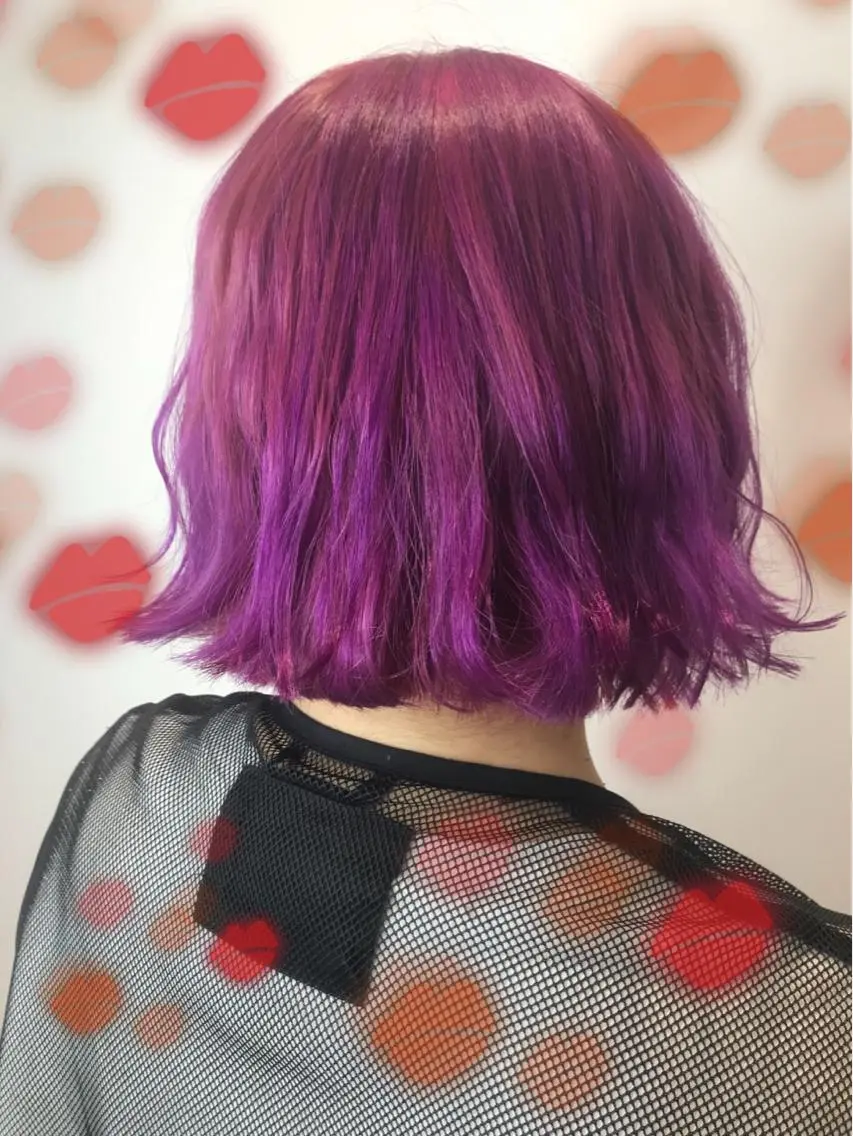 カラー ピンクカラー 新宿駅近♡個室 ♡関口三都季🌜のヘアスタイル