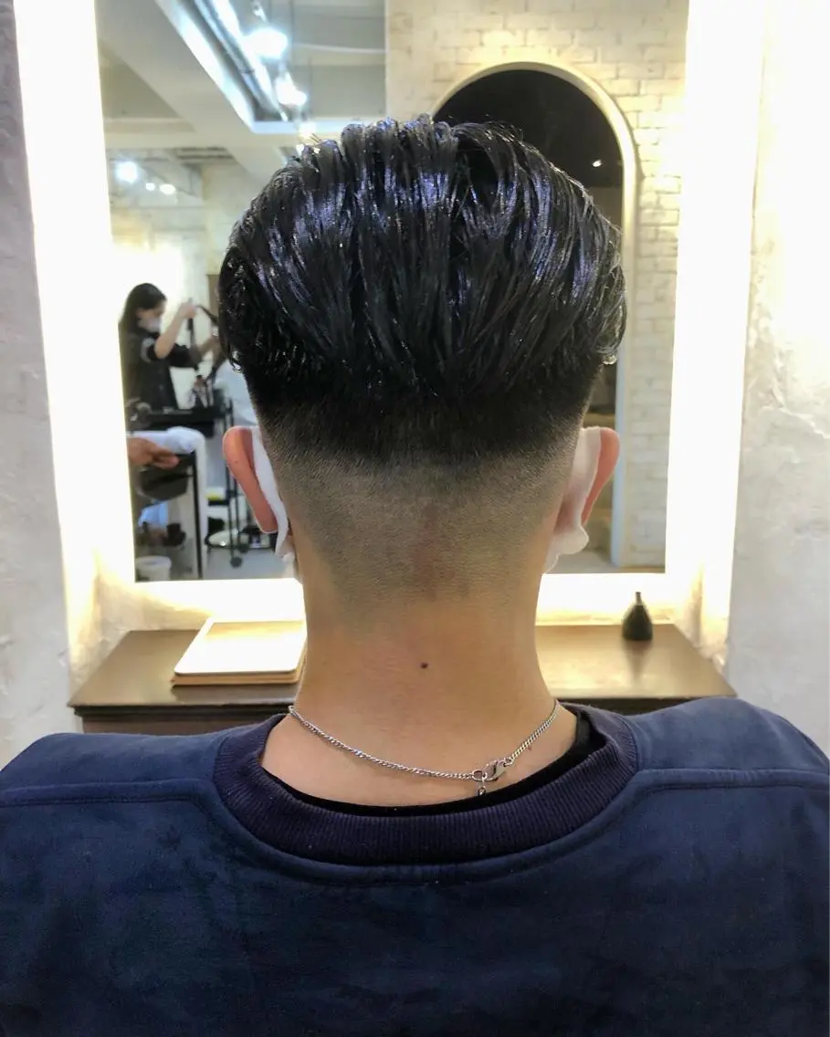 ショート メンズ 鷺沼駅徒歩1分 キシタクのヘアスタイル