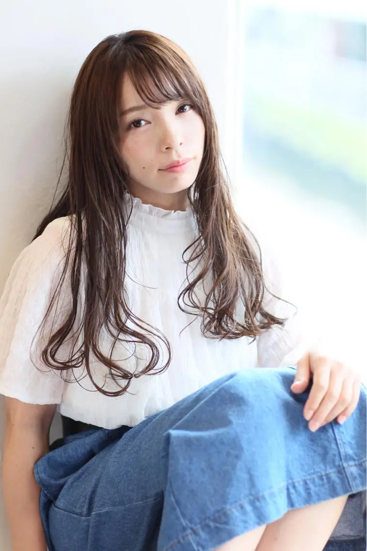 ロング カット 縮毛矯正 伊藤 光成のヘアスタイル