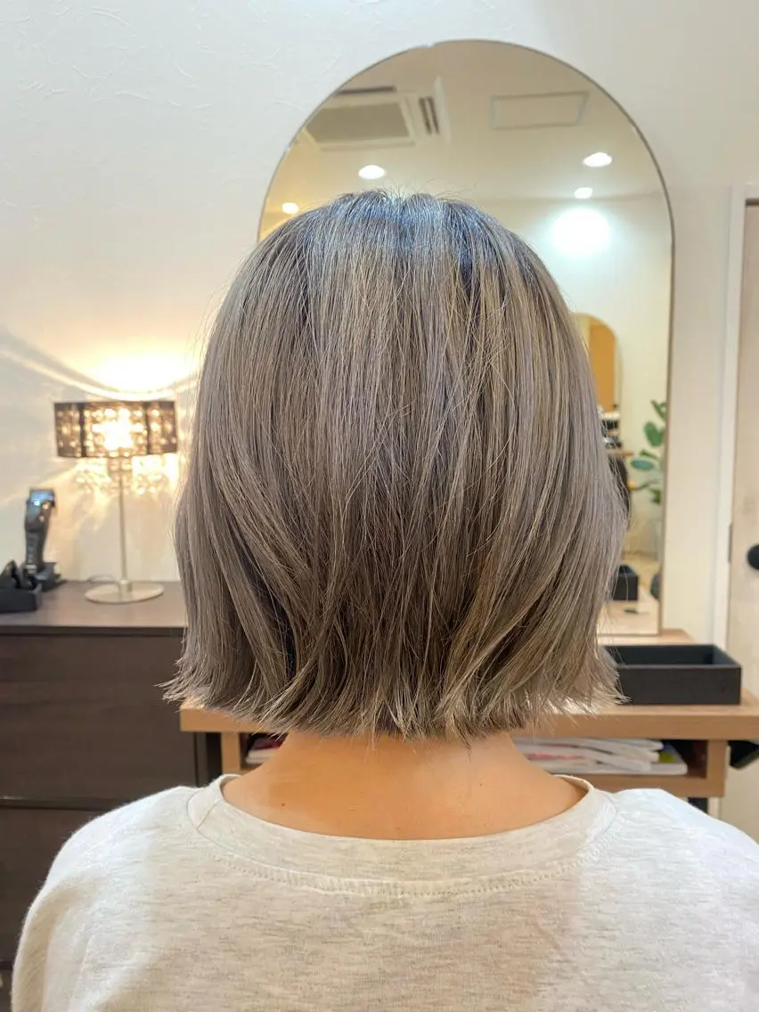 ショート ボブ 長谷川 里佳のヘアスタイル