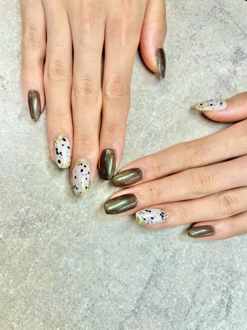 ネイル アニマル柄 FASTNAIL PLUS 新宿店のネイルデザイン