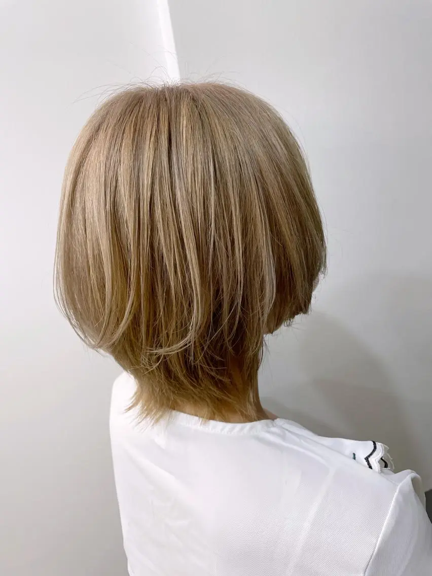 ショート レイヤーカット ウルフカット ウルフレイヤー カット ヘアカラー トリートメント レイヤー/髪質改善✨ sumi(スミ)のヘアスタイル