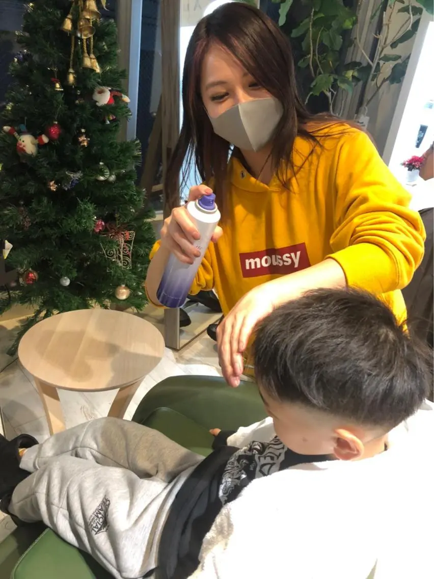 キッズ 中尾 綺のヘアスタイル