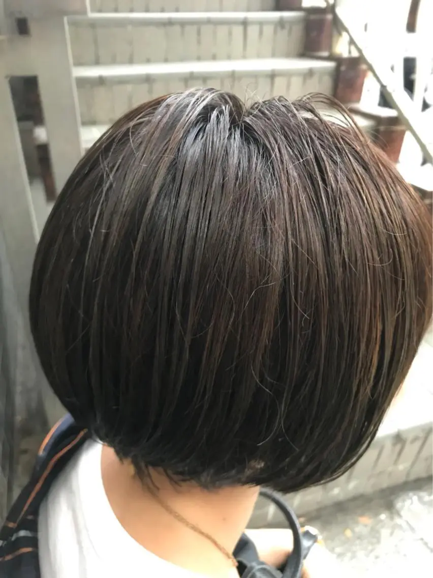 ショート 🎉骨格矯正カット ばば　としまさのヘアスタイル