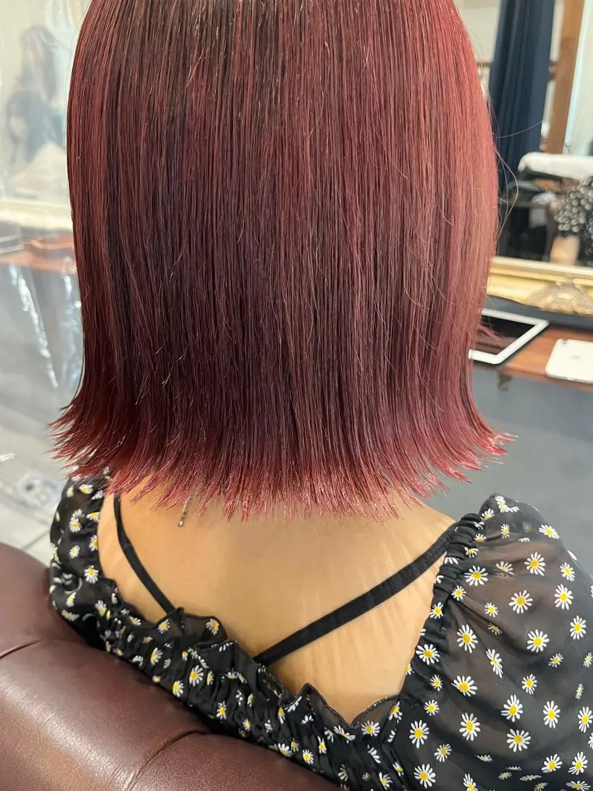 ミディアム RuLaN AMIのヘアスタイル
