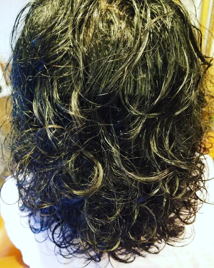 ミディアム メンズ パーマ ミディアムパーマ メンズパーマ 外国人風カラー トリートメント spa hair ark 富井直美のヘアスタイル