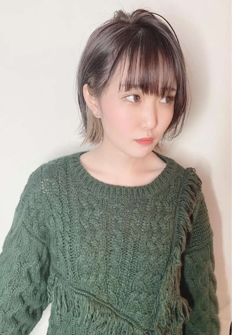 ショート ショートボブ ボブ ショートヘア 外ハネヘア ウルフカット 🎉骨格矯正カット ばば　としまさのヘアスタイル