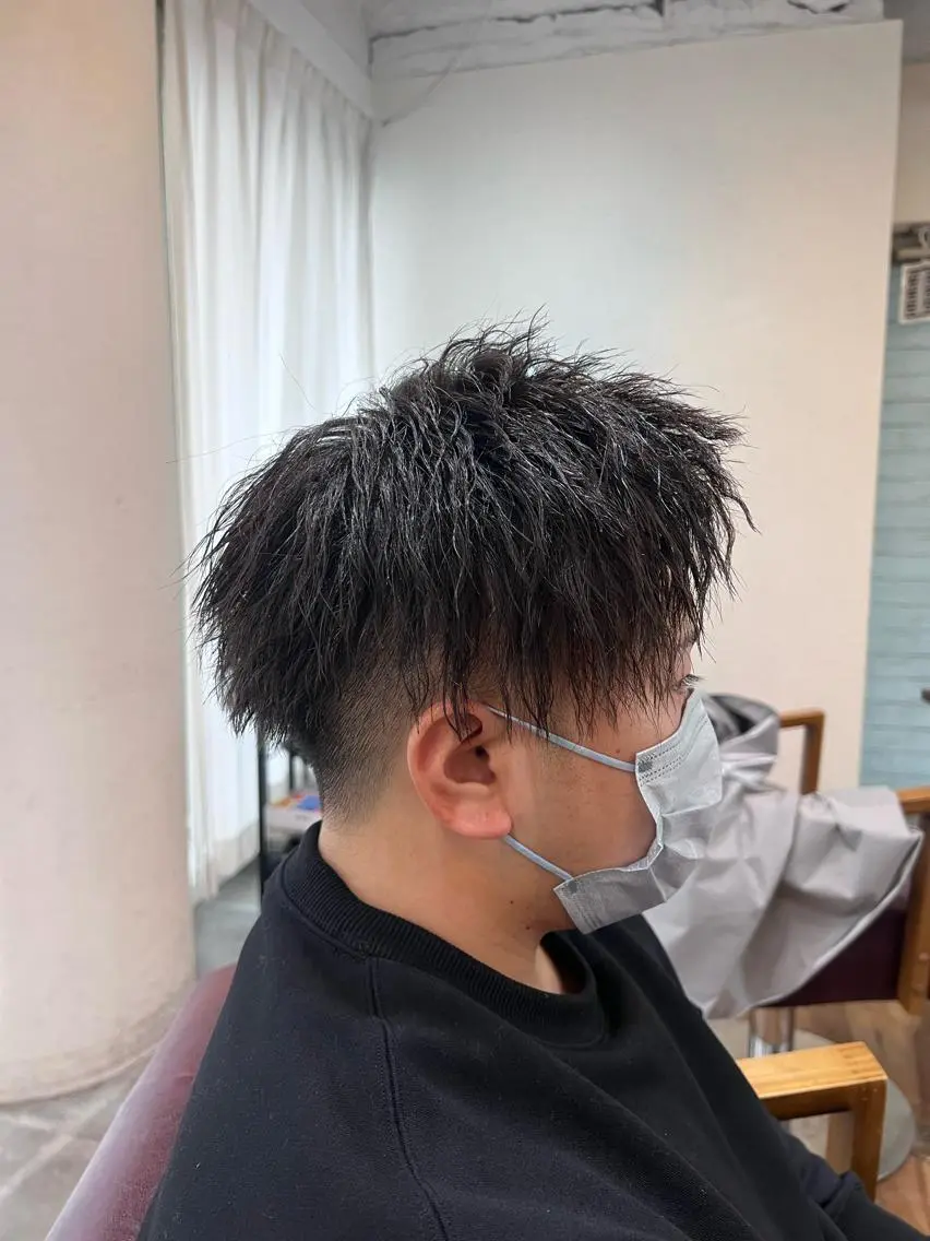 ショート ツイストパーマ Cecilhair なんば店    岩川のヘアスタイル
