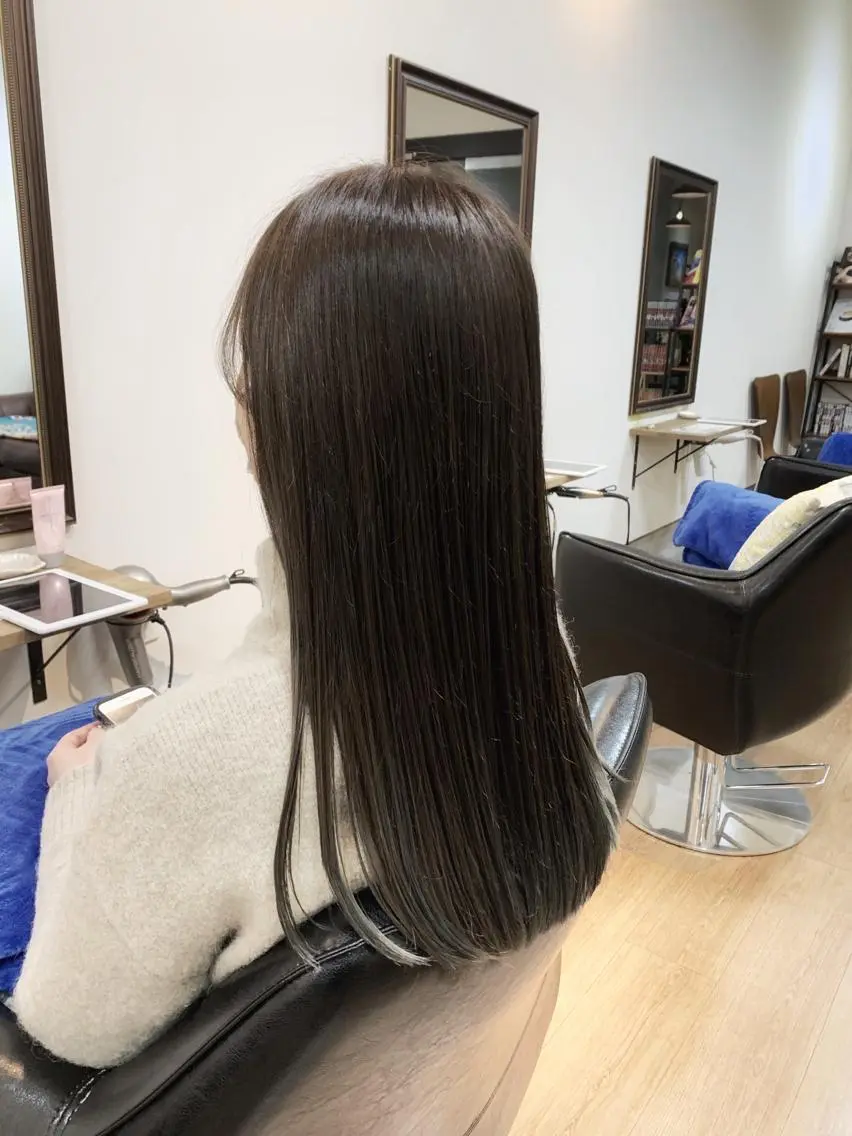 カラー 本場韓国ヘア特化 아이비/Aibiのヘアスタイル