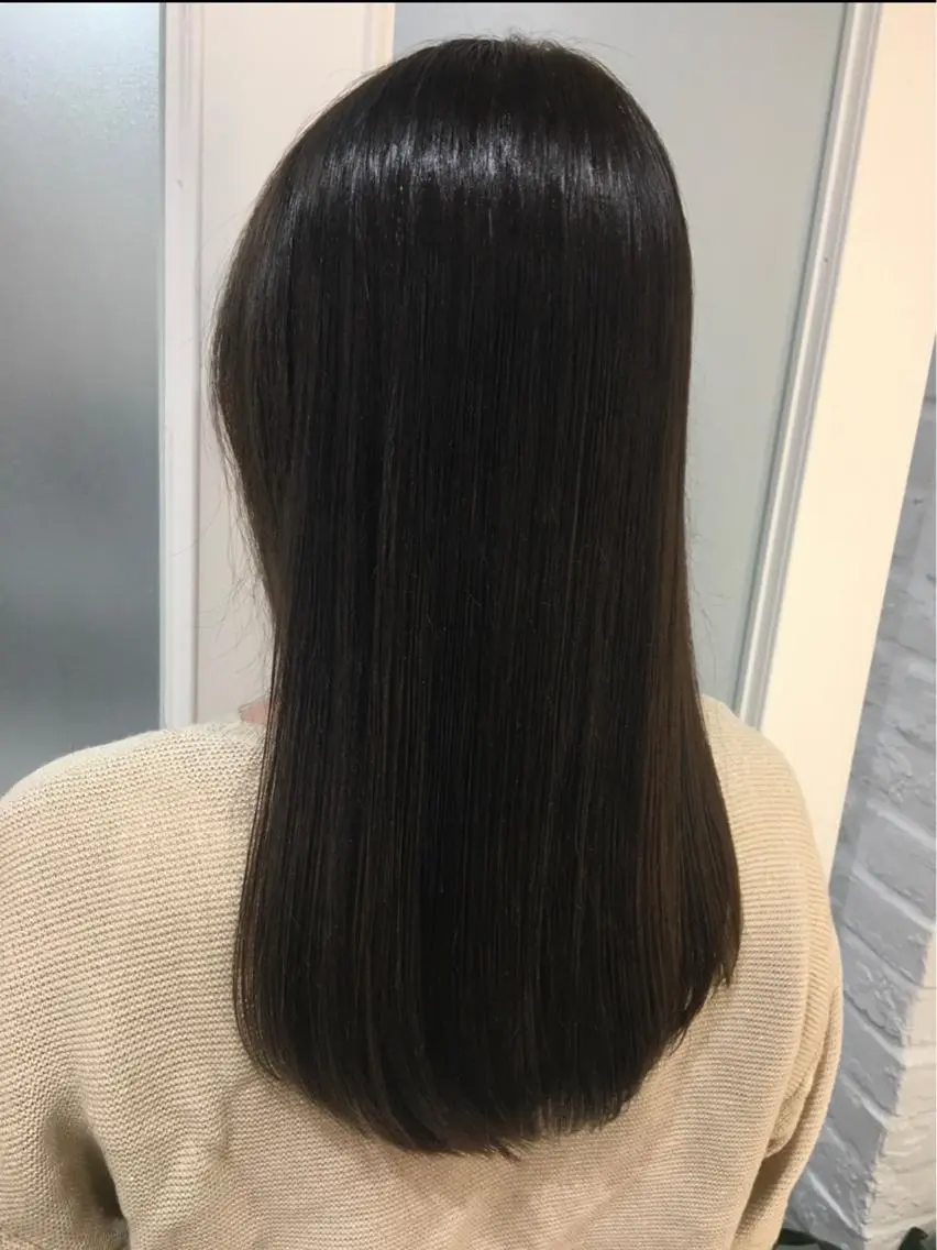 ロング 髪質改善 トリートメント カット トリートメント 🍀透明感抜群🍀/ ハイトーンカラーのヘアスタイル
