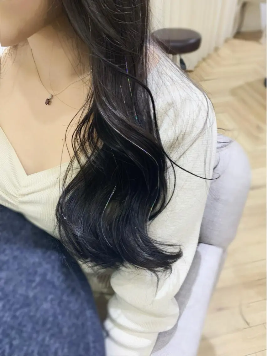 セミロング エクステ 復帰しました🎀 しょうこLuanaのヘアスタイル