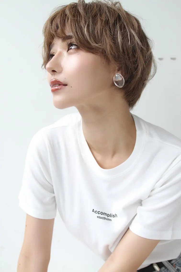 ショート カラー ヘアアレンジ 💎lino _by _ACNE💎 🧸のヘアスタイル