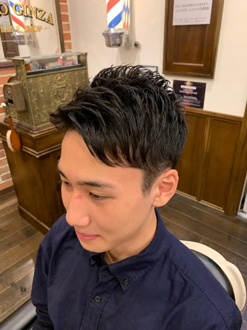 ショート メンズ 横田 大和のヘアスタイル