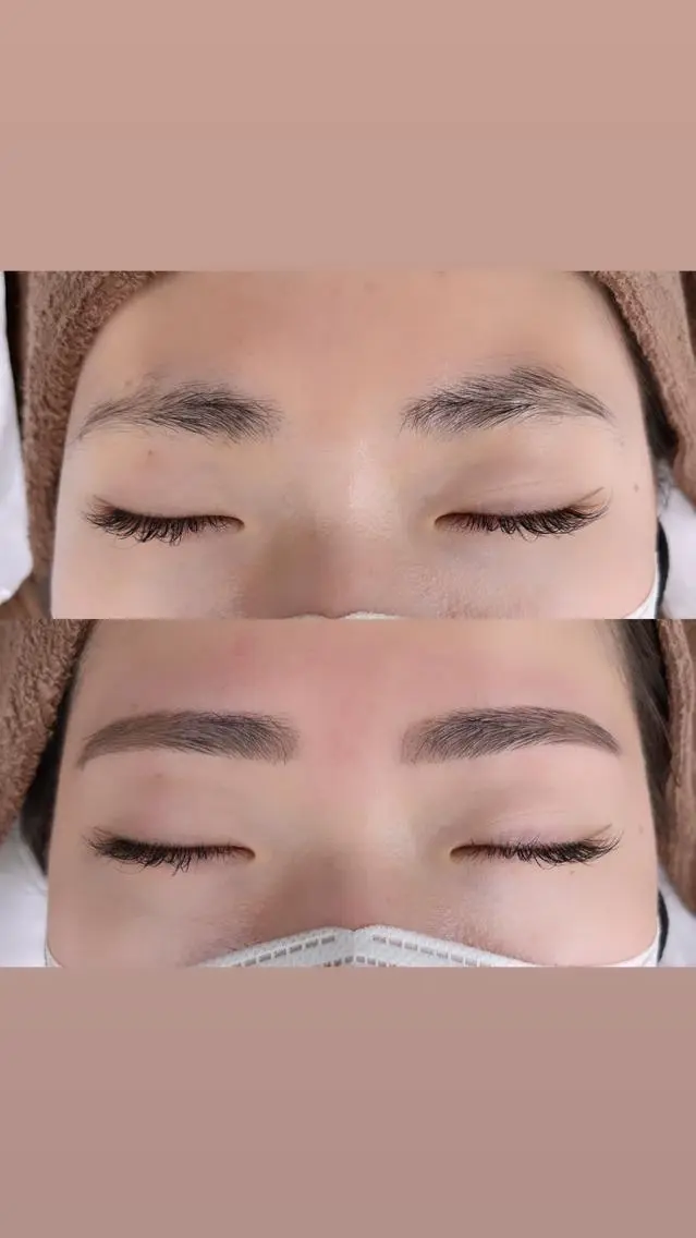 パーマ メンズ アイブロウ BEIGE 金山 🌹RUKAのマツエク・マツパデザイン