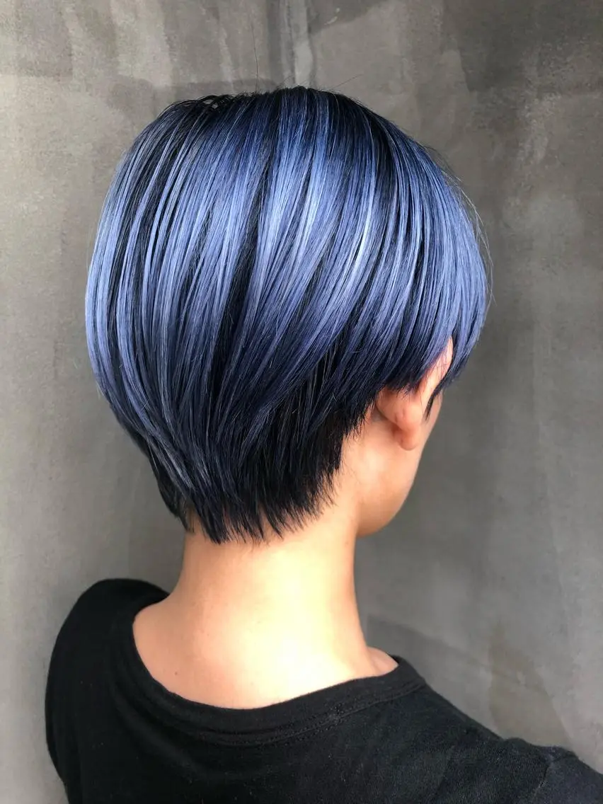 ショート 七尾 彰観のヘアスタイル