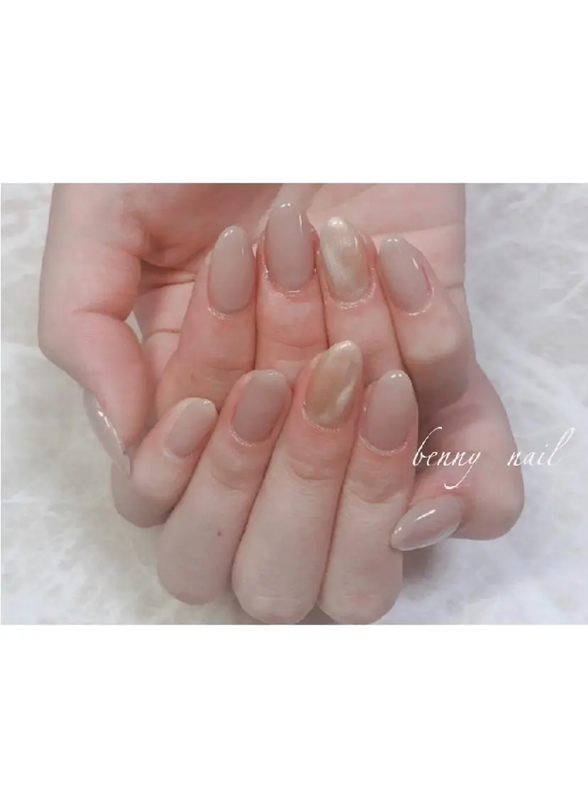 ネイル アートネイル ジェルネイル マグネットネイル 最終受付23時半 benny nailのネイルデザイン