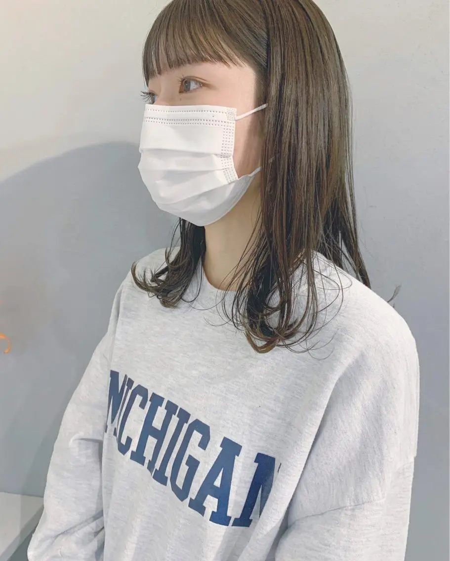 カラー ボブパーマコテ巻き風 パーマNo1深江秀平のヘアスタイル