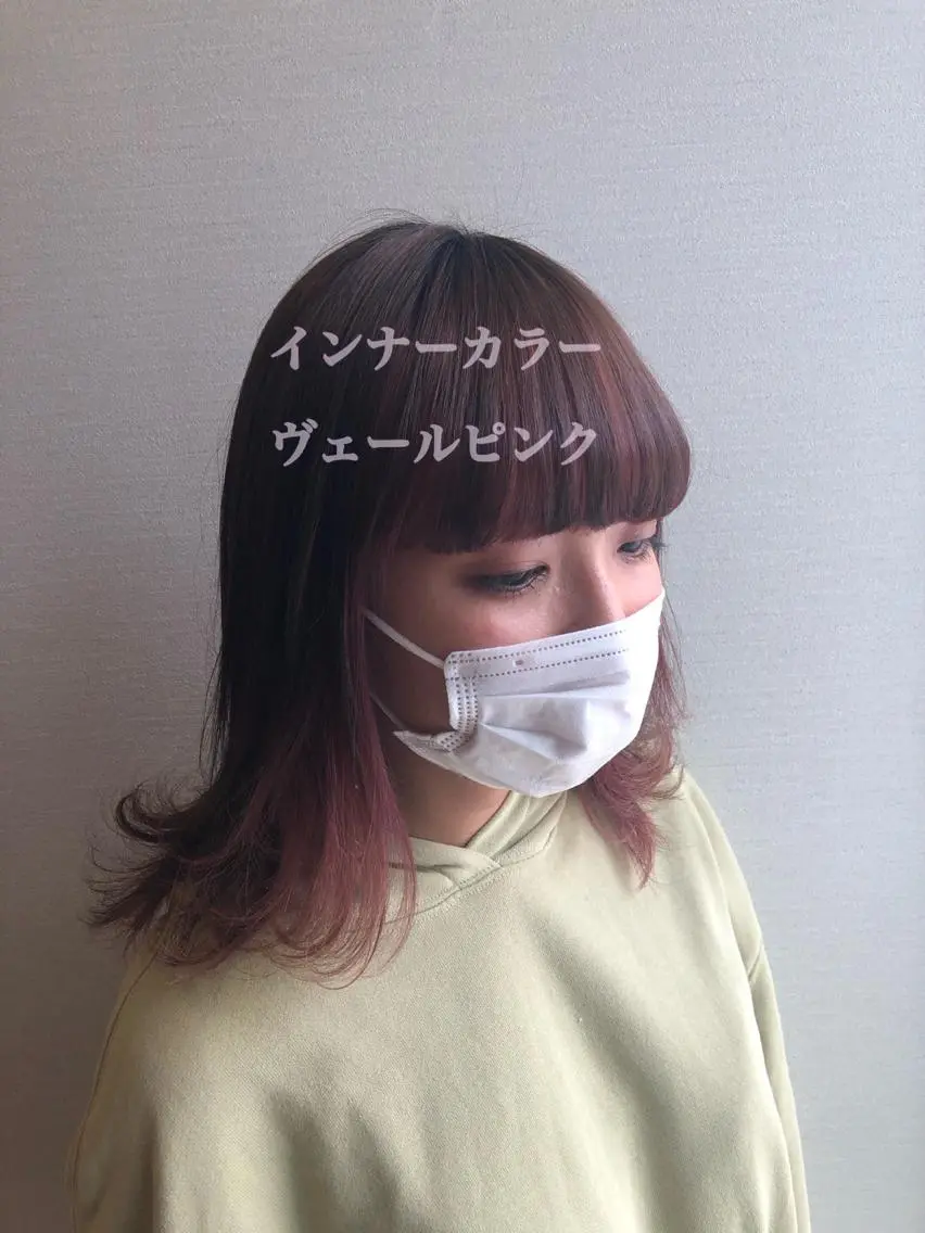 セミロング カラー NOPPO 和泉市 美容室/奥村 飛鳥のヘアスタイル