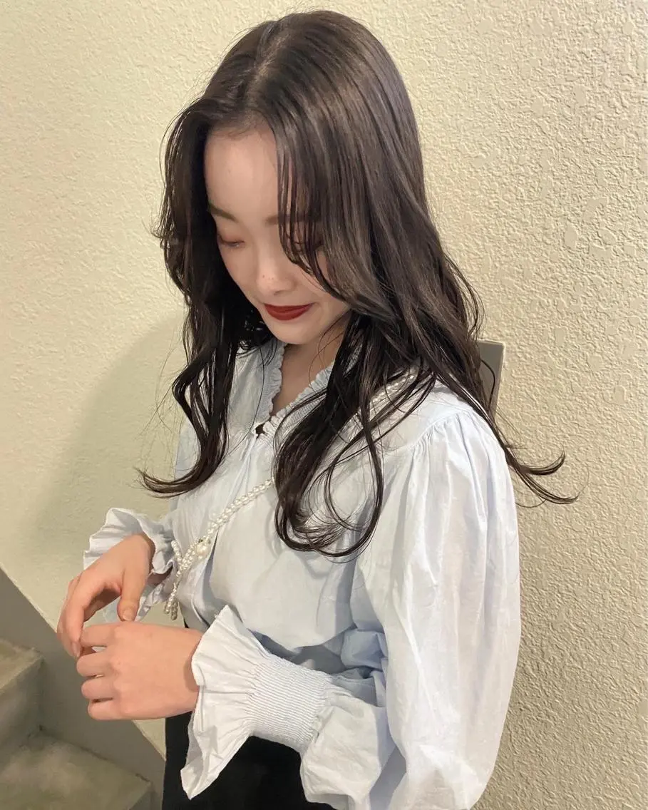 ロング 薄暮 マツイ レンのヘアスタイル