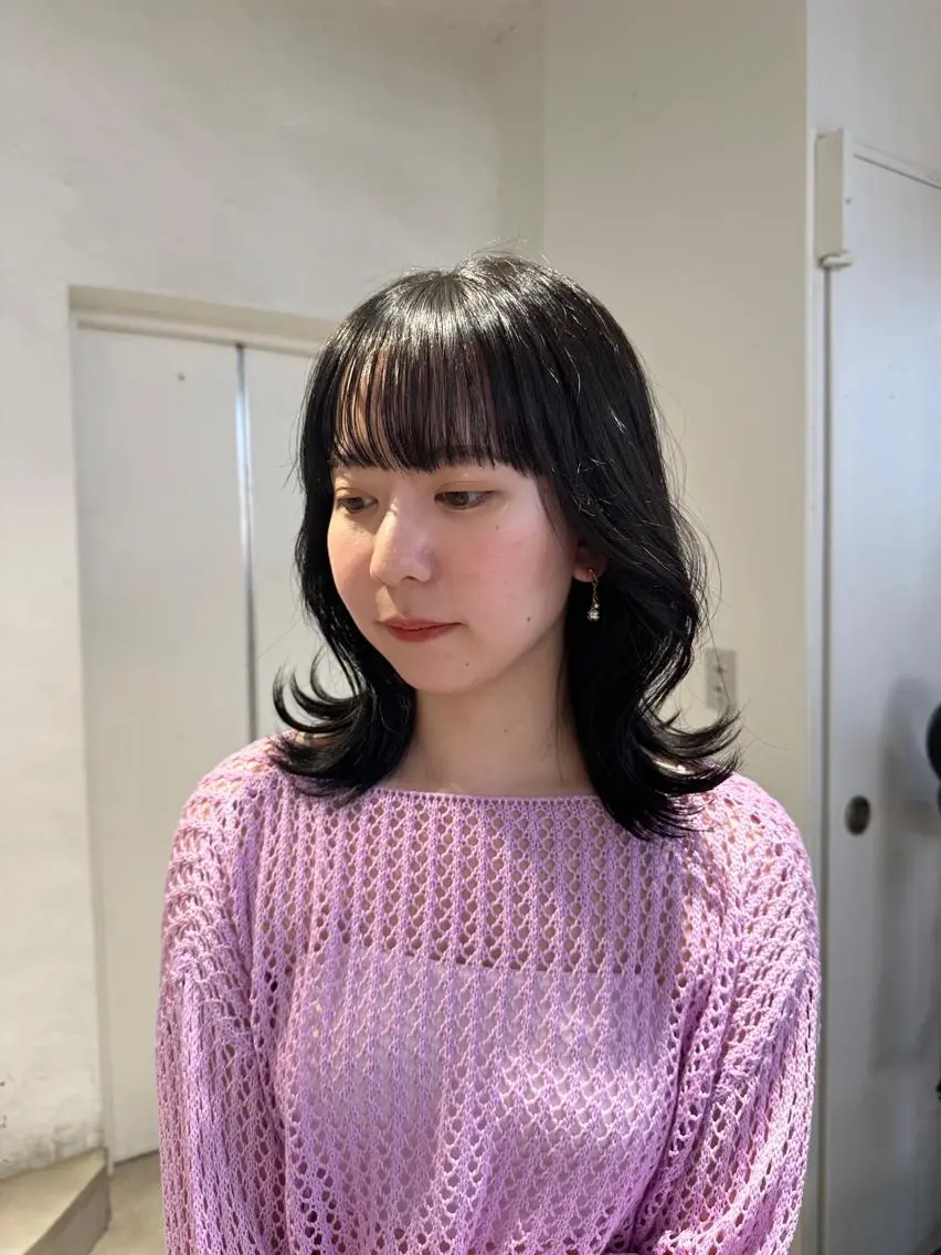 セミロング ヘアカラー トリートメント 韓国ヘアメンズ・レデ ィース特化ミクのヘアスタイル