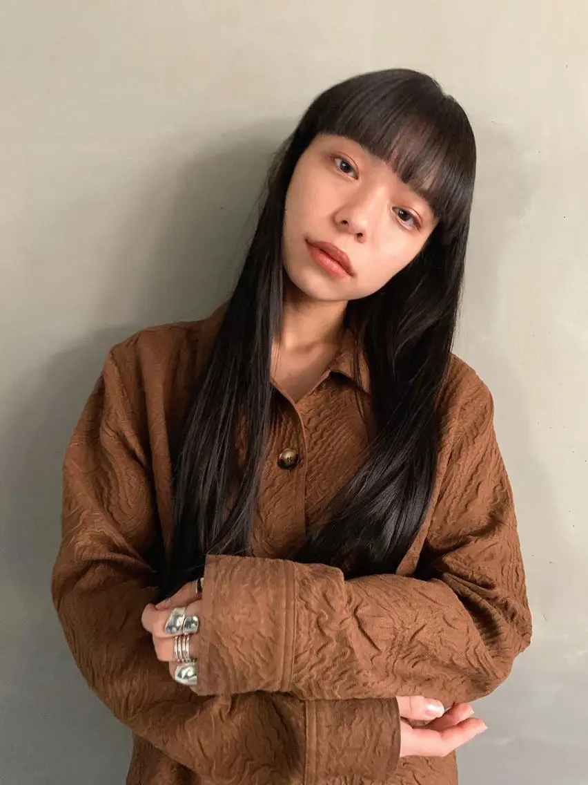セミロング ワイドバング カット sakoda shunkiのヘアスタイル