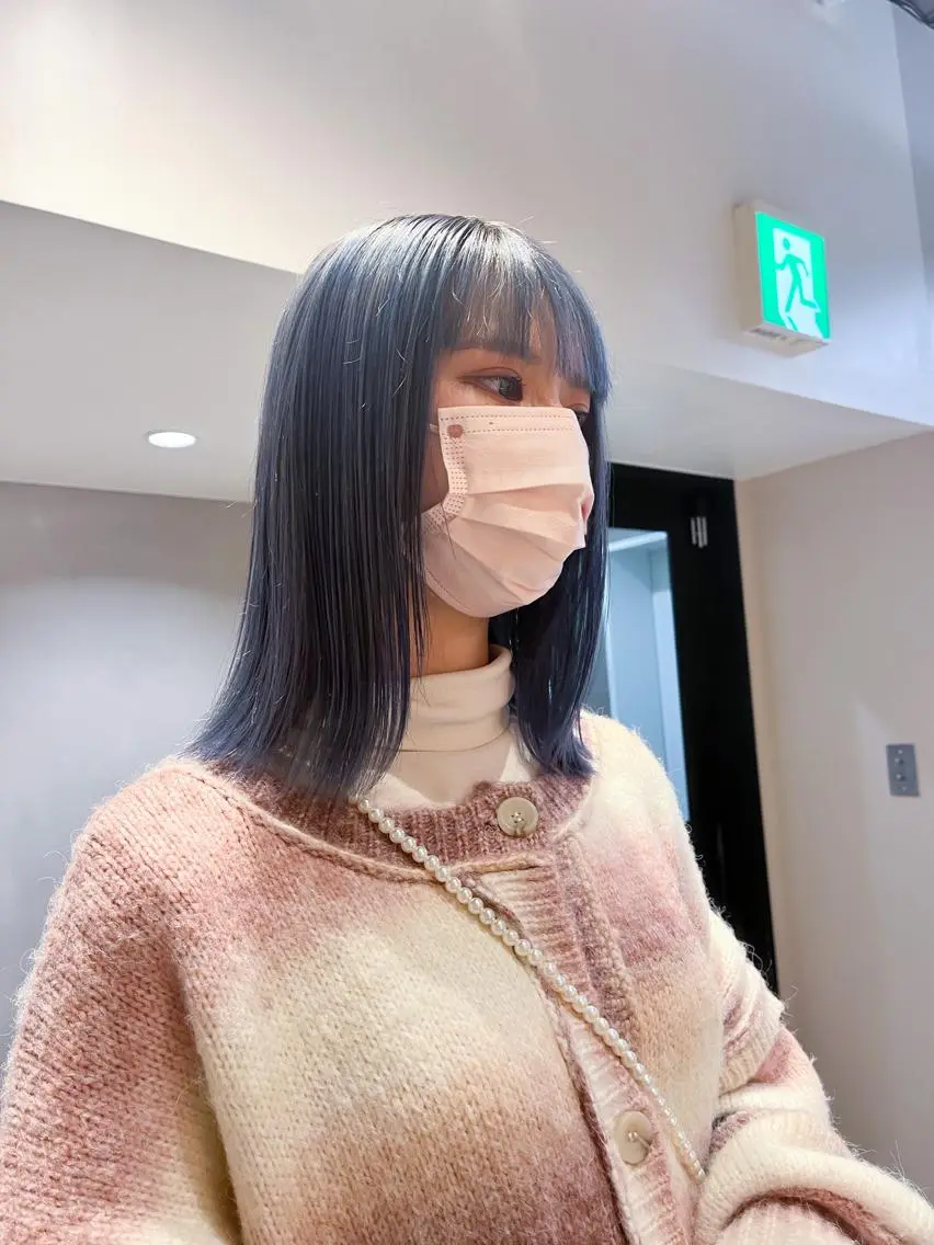 ミディアム 🌈モテ色 村上のぶきのヘアスタイル