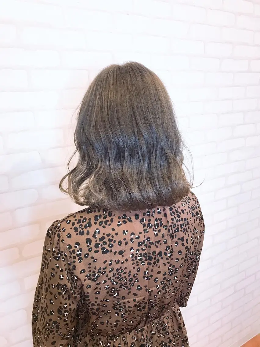 ミディアム カット 縮毛矯正 トリートメント 高橋 一矢のヘアスタイル