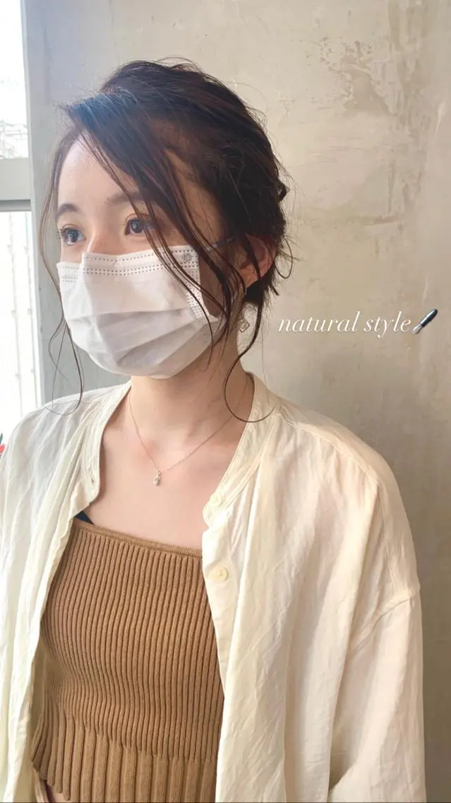 ミディアム カラー RISAKO レイヤーカット🎀のヘアスタイル