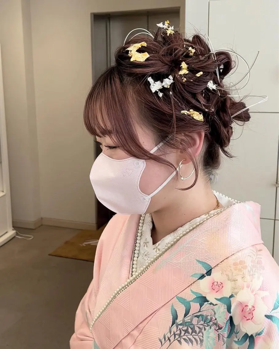 ロング ヘアアレンジ サソウ ユリエ🥥のヘアスタイル