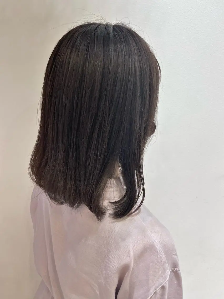 ミディアム カラー カット ヘアカラー トリートメント 🐺ウルフ/レイヤー 似合わせ‎🤍沙羅のヘアスタイル