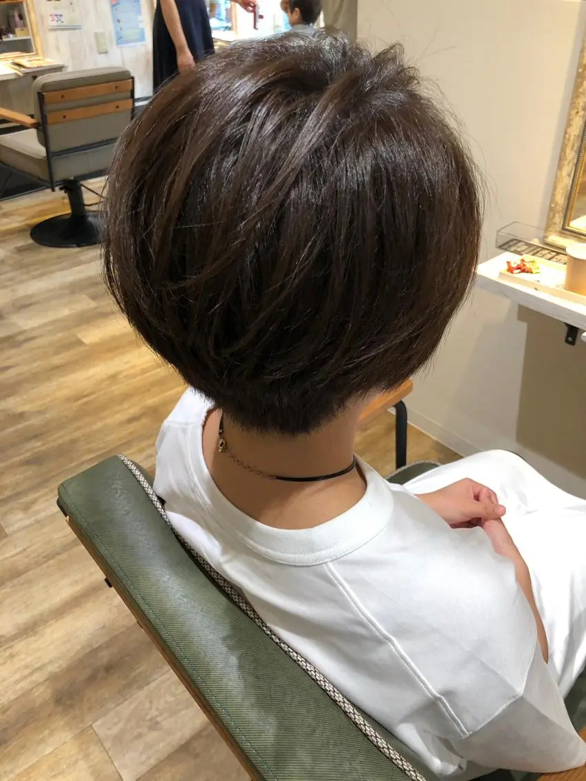 ショート 必ず笑顔で帰っていた だきます!安田祐貴のヘアスタイル